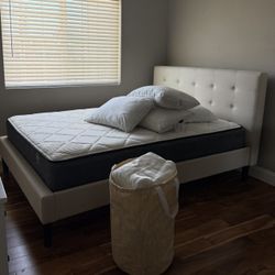 Queen Bed Frame And Mattress 
