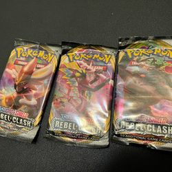 Sword And Shield Rebel Class Pokemon Cards 