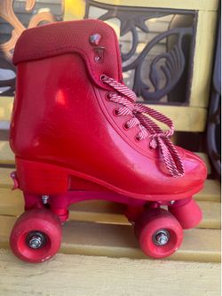 Infinity Cherry Cruise Adjustable Roller Skates Youth US 3-6 Red Quad Skates