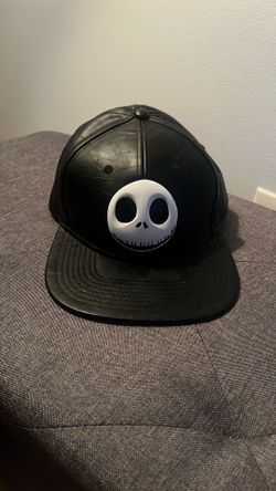 CAP Vintage TimBurton The nightmare Before Christmas Faux Leather Hat