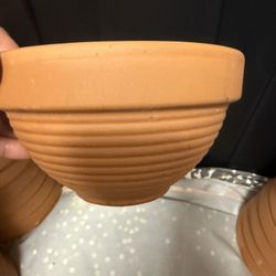 Ridge bowl Planter Center Piece 5.9” 