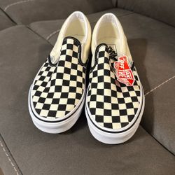Checkered Vans