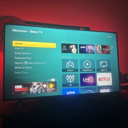 Hisense Smart TV 50inch with Roku