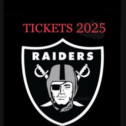 Raiders Tickets  2025