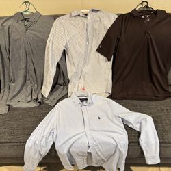 Lot Of 4 Shirts Size Small