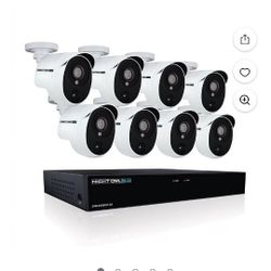 Night Owl 5MP  8 Channel DVR 8 PIR Cameras with 2 TB HDD