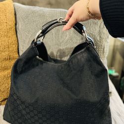 Gucci hobo purse black