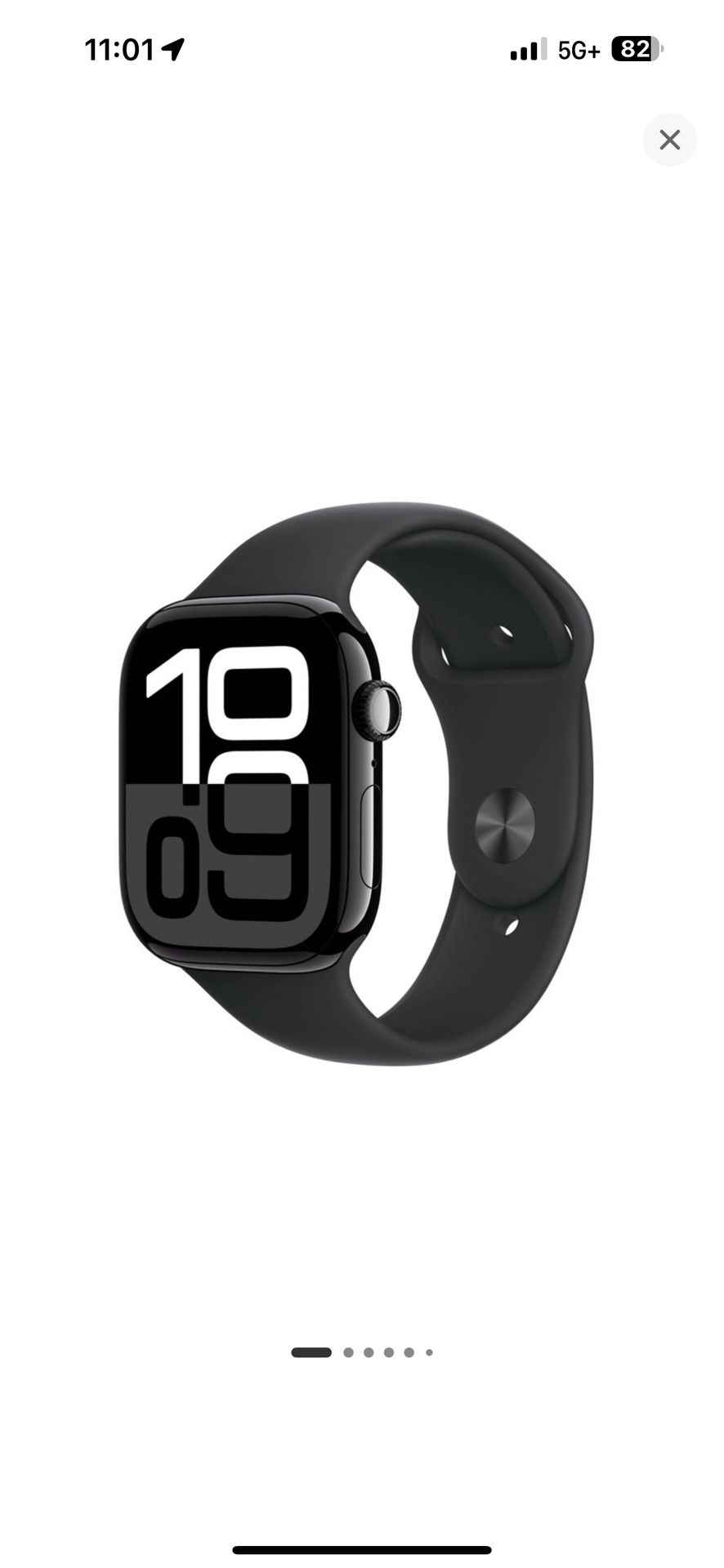 Apple Watch Serie 10 GPS 46mm Jet Black