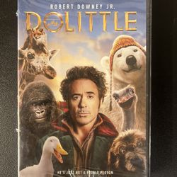 Dolittle (DVD, 2020, Widescreen) Robert Downey Jr New Sealed