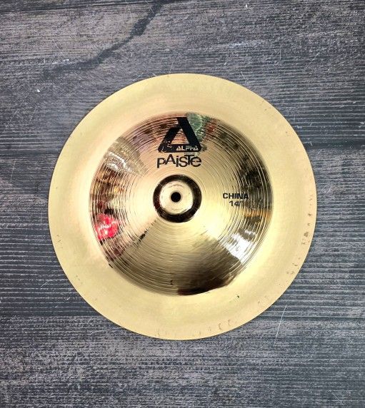 Paiste Alpha China 14 Drum Cymbal  !!$85 Or Best Offer !!