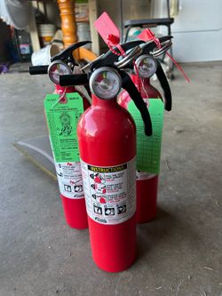 Fire extinguishers