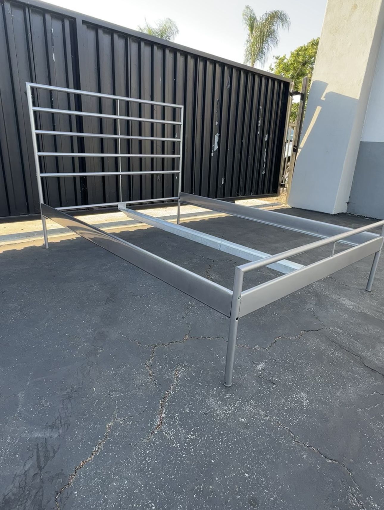 IKEA Heimdal Full Metal Bed Frame