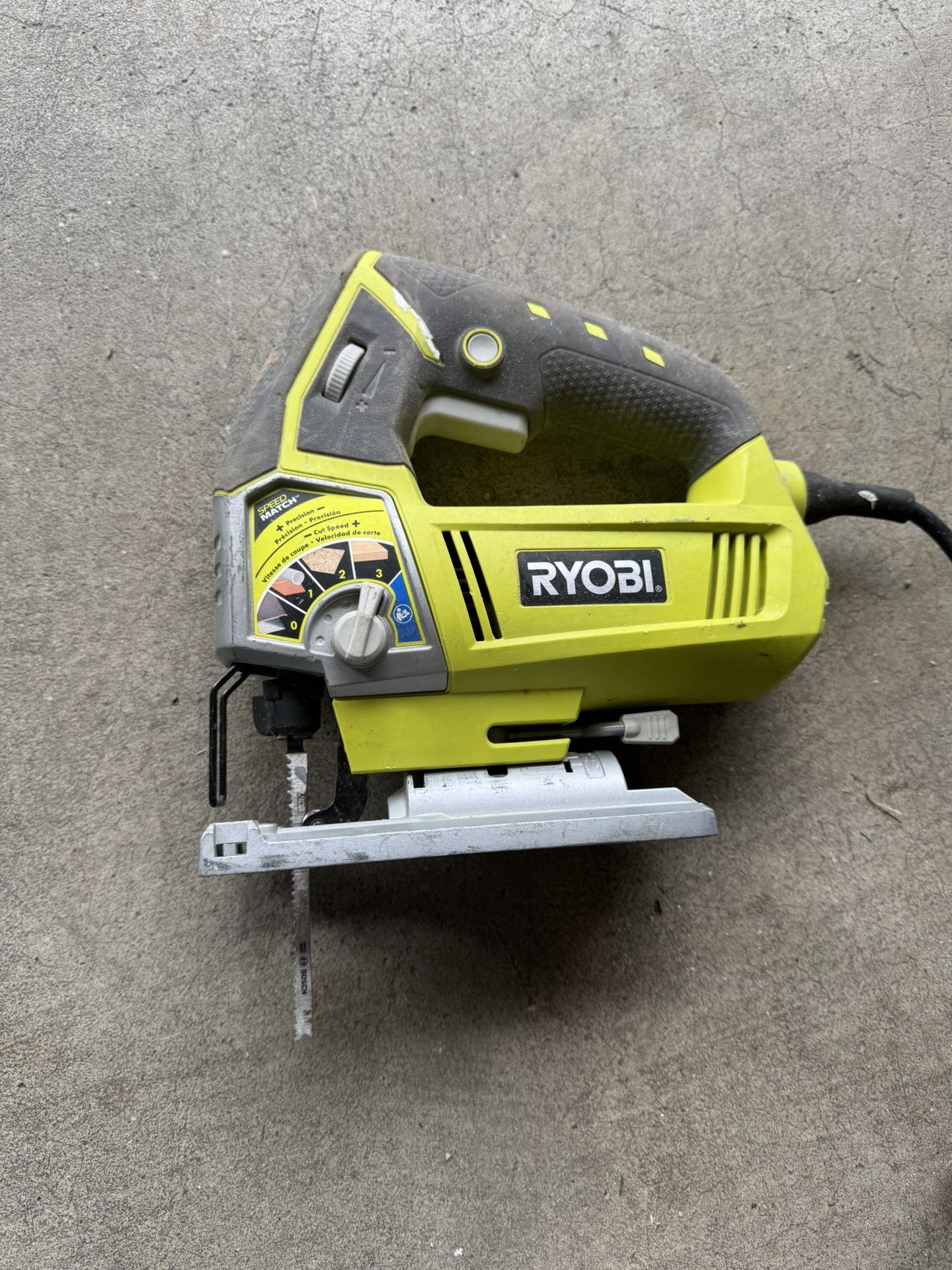 RYOBI 120V JIGSAW CORDED