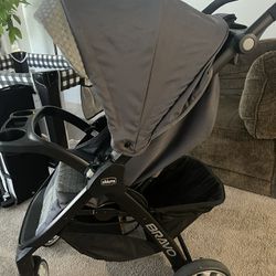 Stroller, Pack And Play Crib