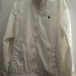 Polo Ralph Lauren White Windbreaker