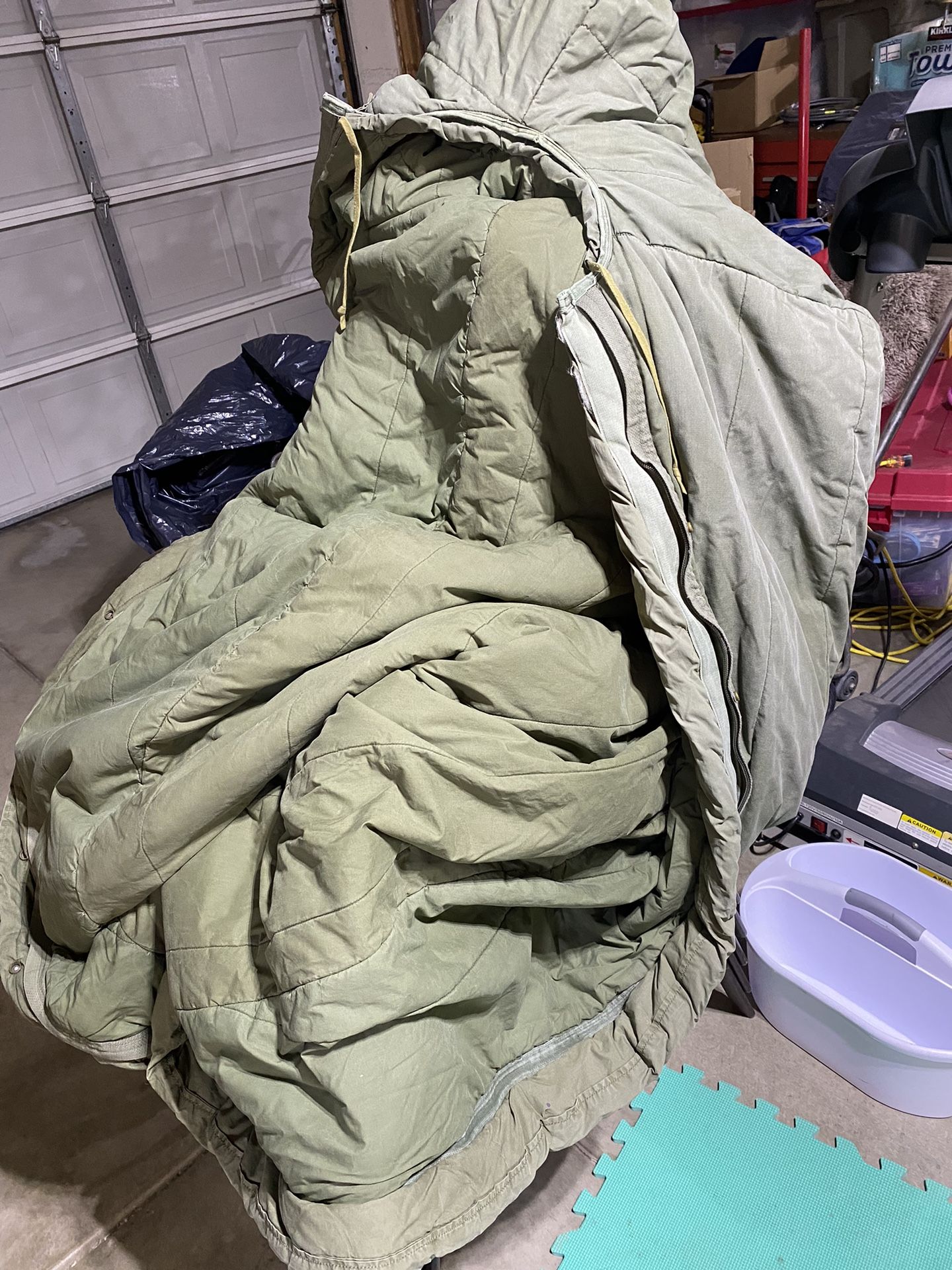 Sleeping Bag With Buttons