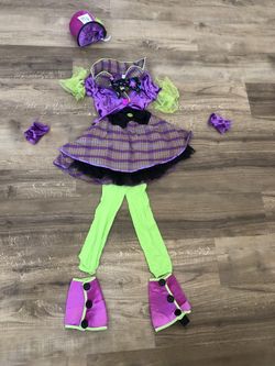 Girl Mad hatter Costume 
