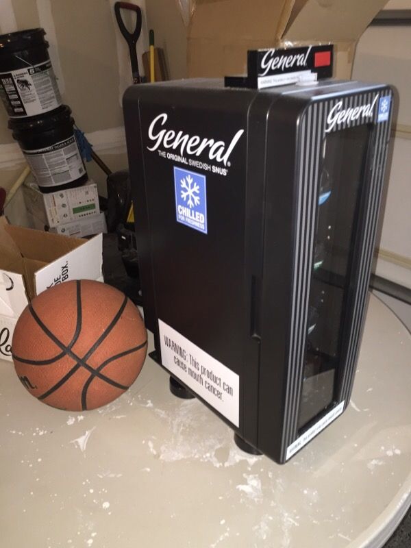 General Snus cooler refrigerator