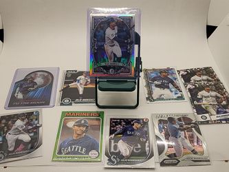 Julio Rodriguez card lot Mariners