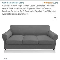 Grey Couch Cover