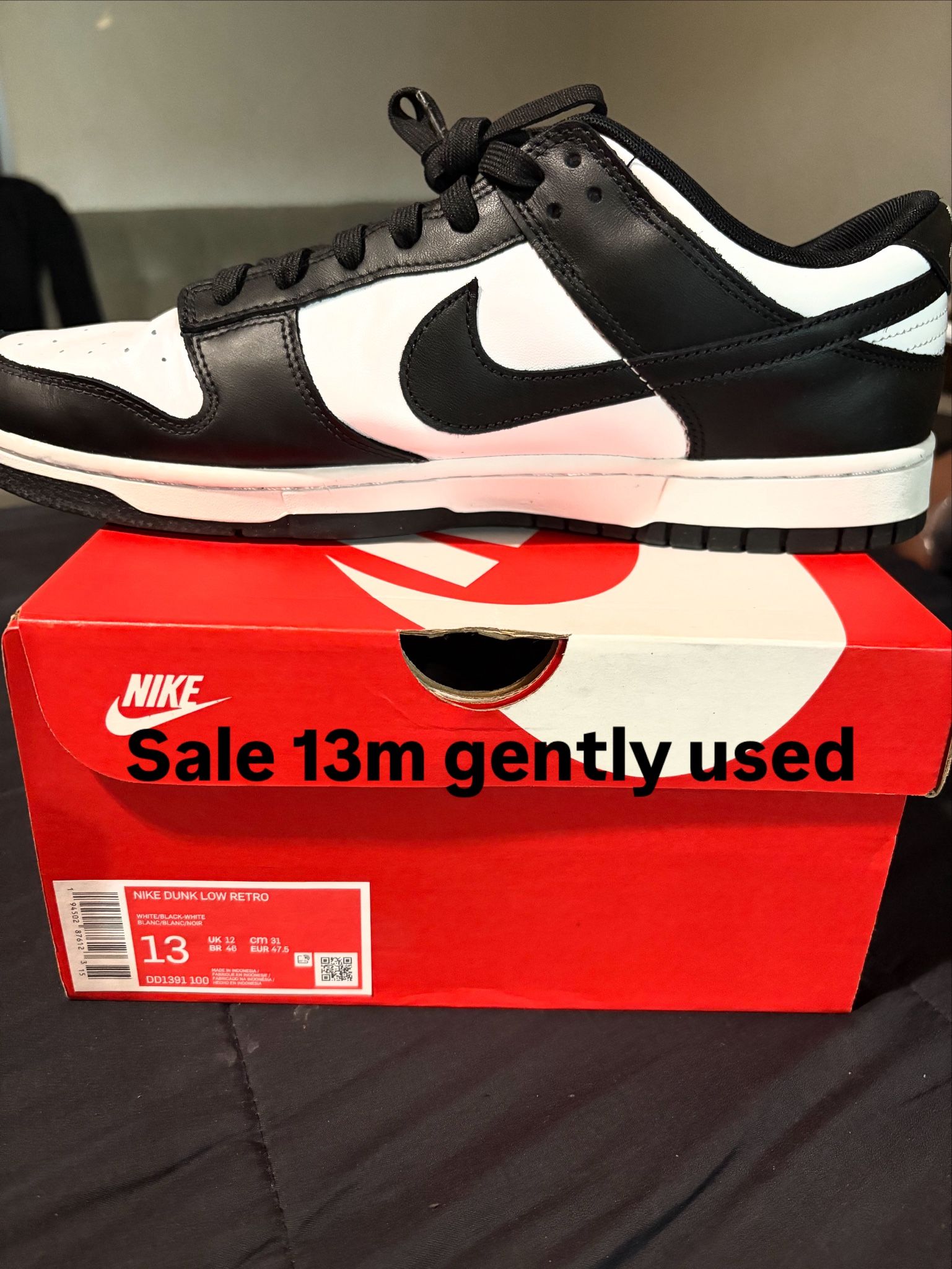 Nike Dunk Low Retro Gently Used