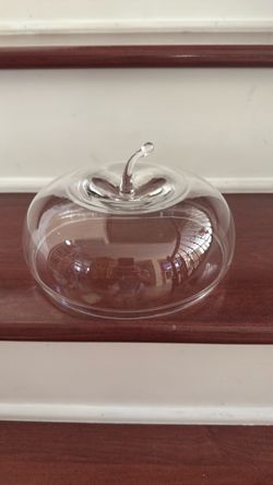 Crystal apple lid