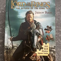 Lord Of The Rings Jigsaw Puzzle Book