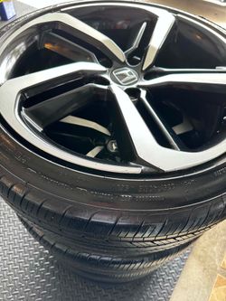 Honda accord rims and tires