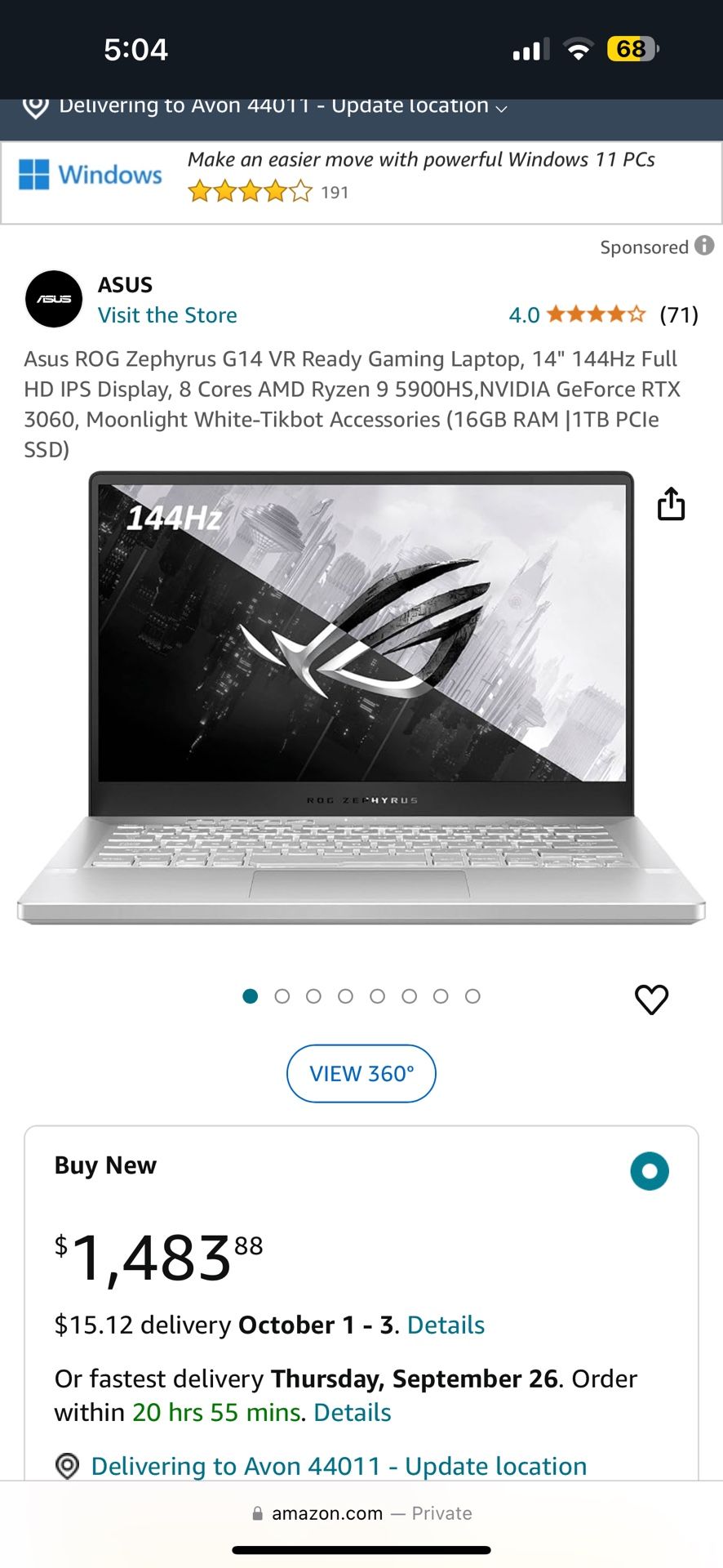 Gaming Laptop