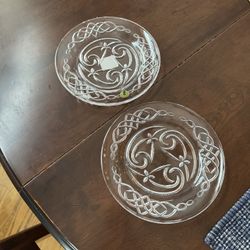 Waterford Crystal Aiden's Knot Plates- Set of 2 