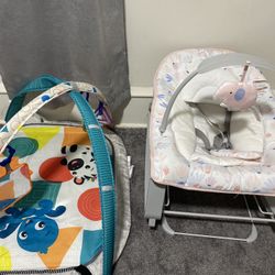 Bouncer ( New ) + Play Mat 