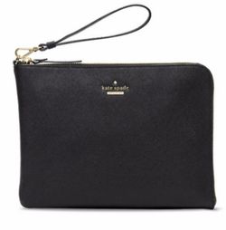 EVERPURSE "KATE SPADE" QUENTIN BLACK WRISTLET