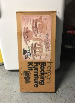 Kidz rock heirloom dinosaur rocking furniture kit new in box