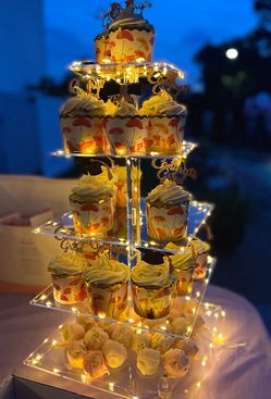 Cupcake Platters - Light Up