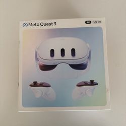 Brand New and Sealed Meta Quest 3 4K 512GB
