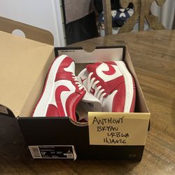 9.5 Gym Red Jordan 1 Lows