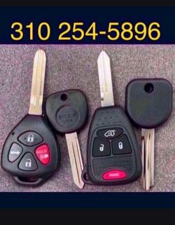 Llaves Y Controles Keys Fobs For cars GM Toyota Honda Dodge Jeep Chrysler Ford Lincoln Nissan Infiniti Cut And Ready