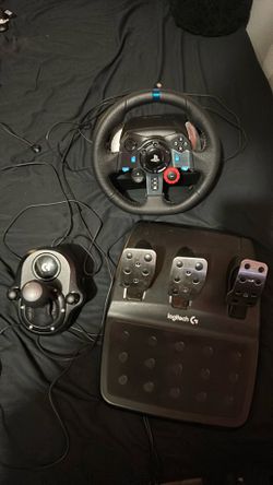Logitech g29 steering steering wheel with gear shifter