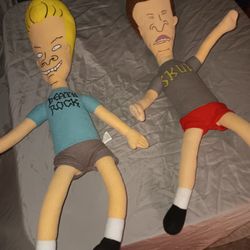 Vintage Beavis And Butthead Plush Dolls