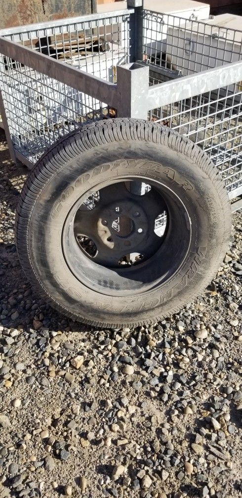 Silverado OEM Spare Tire For Under Truck Bed