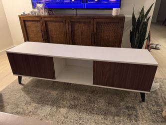 60” mid century modern - NFM Tv console