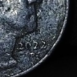 2022 Anna Wong  Washington Quarter Error Planchet 