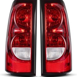 Tail Light Assembly Compatible with 2003-2006 Chevy Silverado 1HD 2HD 3 Chevy Classic, OE-Style Taillight Rear Lamp, Passenger