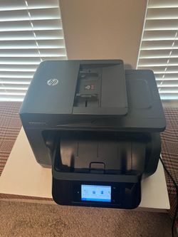 Wireless HP Printer-HP OfficeJet Pro 8720 All-in-One Color and Black & white printer in black