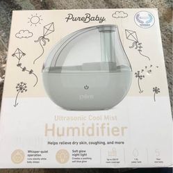 Pure baby ultrasonic cool mist humidifier