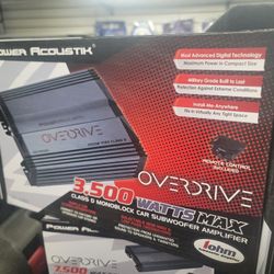 BASS AMPLIFIER 3500 WATT NEW