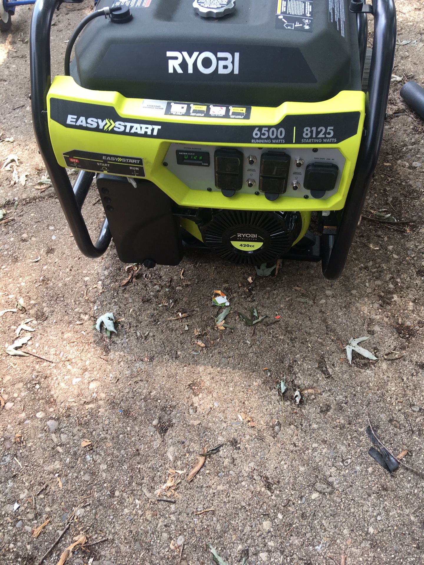 Ryobi Generator 8125 Watts