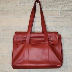 Red Leather Bag