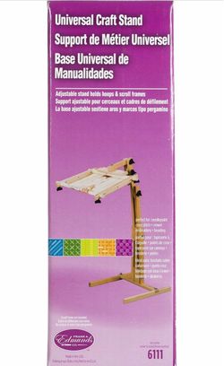 Frank A. Edmonds Universal Craft Stand for Embroidery, Needlepoint, and Cross-Stitch