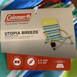 Coleman Utopia Breeze Beach Chair